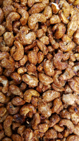 Honey Glazed Cashews $13.99/lb