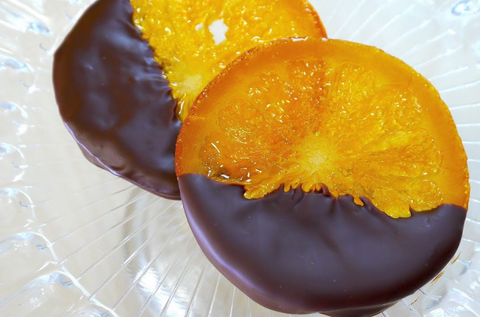 Glazed Orange Slices Dipped in Chocolate $18.99/lb