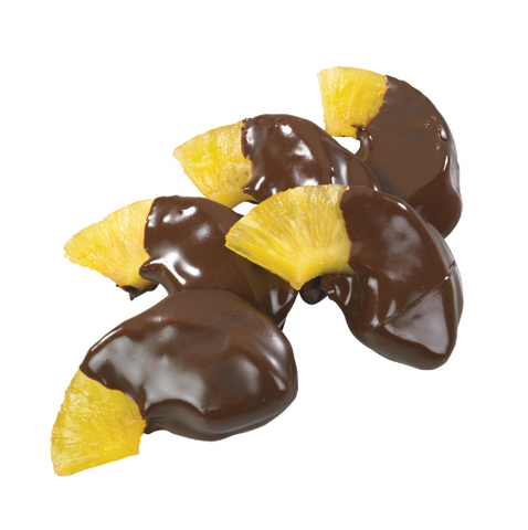 Glazed Pineapple Dipped in Chocolate $18.99/lb